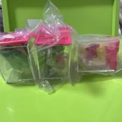 ポストペット ポケットワールド ミニチュア フィギュア ケース付き 3点セットのサムネイル