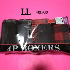 ヘインズ Hanes ボクサーパンツ LL 4枚入り