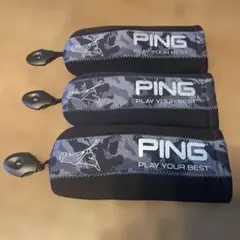 PING ドライバー用ヘッドカバー 3点セット【アメリカ製】 - メルカリ
