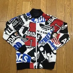 adidas リバーシブルジャージ ジャケット ネイビー