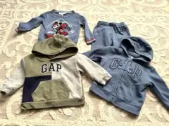 【3／27まで】 GAP フード付きスウェットセットアップ　他4点セット