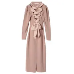 バックレースアップニットワンピース　　eimy istoire