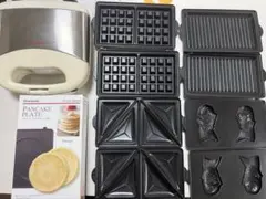 Vitantonio バラエティーサンドベーカー　プレート5種付きのサムネイル