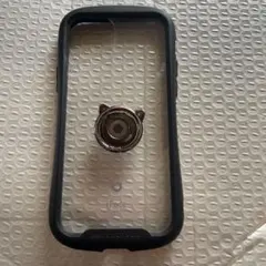 iPhone12用クリアケース　iFace リング付き