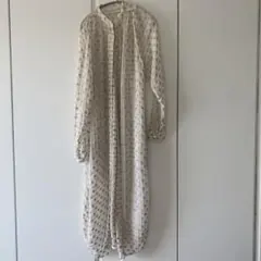 ヌキテパ ギャザーシャツワンピース 羽織り - メルカリ
