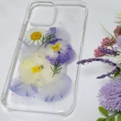 ビオラとパンジーのiPhoneケース