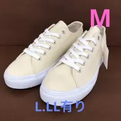 【未使用/保管品】タグ付き MONA/モナ☆スニーカーアイボリー M