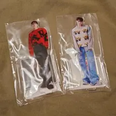 2PM JUN. K ジュンケイ アクスタ アクリルキーホルダー コンプ - メルカリ