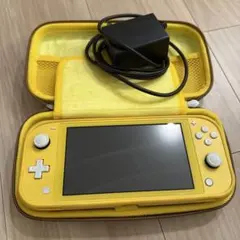 ジャンク品 Nintendo Switch Lite イエロー 本体 充電器