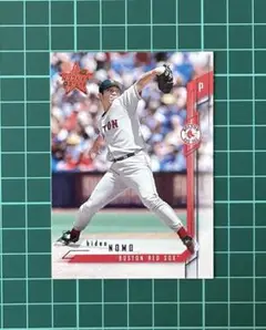hideki Nomo ボストン・レッドソックス トレーディングカード