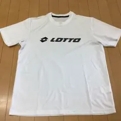 X387 ホワイト 3L LOTTO 半袖　Tシャツ スポーツ　メンズのサムネイル