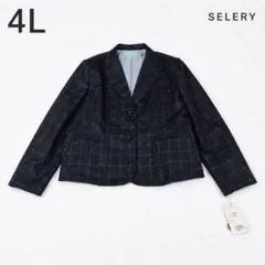 SELERY 4L 大きいサイズ テーラード ジャケット 日本 DEC-0479のサムネイル