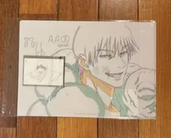 アニメーション　呪術廻戦展　原画クリアファイル　クリアカード　伏黒甚爾