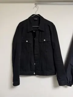 A.P.C. ブラックデニムジャケット Lサイズ