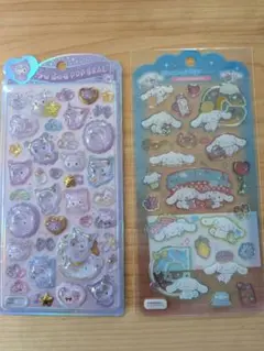 ★【国内正規品】うるちゅるポップシール ドロップジェリー　クロミ　シナモンロール