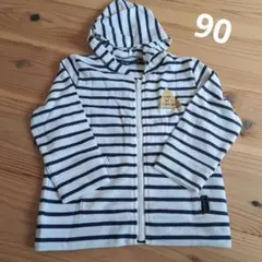 フタフタ　長袖　パーカー　90