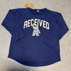 ネイビー 長袖Tシャツ