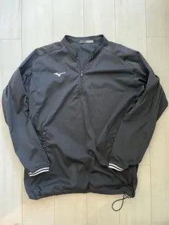 【値下げしました】ミズノプロ　ブラック ウィンドブレーカー