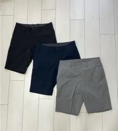 【UNIQLO ドライストレッチアクティブショーツ 3色セット】