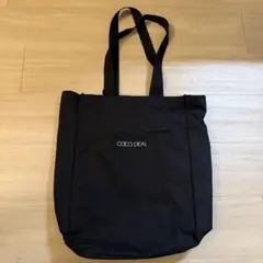 COCO DEAL 推し活トートバッグ ブラック