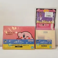 星のカービィ　一番くじ　メモ帳セット