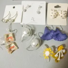 ピアス 新品未使用 まとめ売り 金魚 お話 フラワー パール 韓国 スタッズ