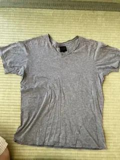 THE NORTH FACE グレー Vネック Tシャツ M