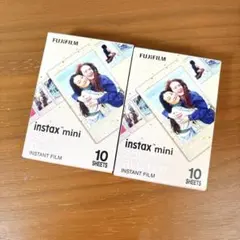 新品　FUJIFILM instax mini SoftGlitter 2個