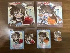 名探偵コナン きゃらペコ トレーディングステッカー 毛利蘭＆江戸川コナン