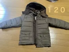 FORTH フード付きブラウンコート 120 未使用　タグ付　茶色