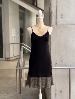 Y2K MAITRESSE レースキャミワンピース leopard 平成ギャルのサムネイル