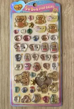 うるちゅるポップシール　なっとうちゃん