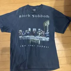 Black Sabbath ブラックサバス 最後の晩餐 Tシャツ L フェード - メルカリ