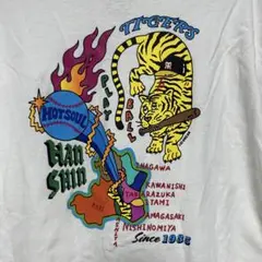 阪神タイガース 青柳晃洋 直筆サイン入り ビールかけTシャツ 2023日本一記念 ぽ*】様 阪神タイガース 2023日本一記念 17青柳選手サイン入り