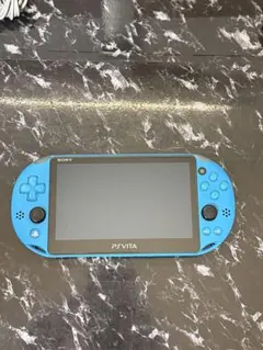 【8GBメモリーカード付】PS Vita アクア・ブルー 本体＋ケース