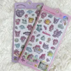 【正規品】日本未発売！サンリオ　ボンボンドロップシール　2枚セット　公式