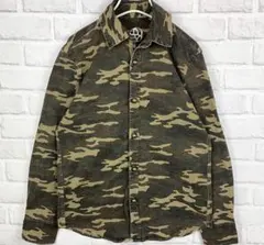 AKM 迷彩ミリタリーシャツ ジャケットのサムネイル