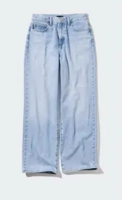 ワイドストレートジーンズ　23