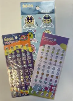 たまごっち☆プチプチシール☆ラッピングシールセット