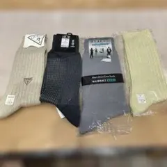 GUESS & HUE ソックス4セット 25-27(1835)