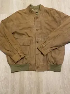 MARCUCCI リアルベロアレザージャケット ユーロヴィンテージ XL相当