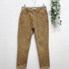 good day カジュアルパンツ☆ウエスト61☆ベージュ☆ストレッチ☆古着