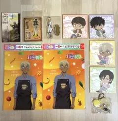 安室透　クリアファイル　 アクリルスタンド　色紙　グッズ 10点セット　警察学校