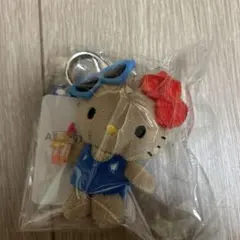 ローリーズファーム キティ ぬいキーホルダー 日焼け サンリオマスコット