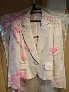 WHITE JOOLA スーツ　セットアップ 入学式 卒業式