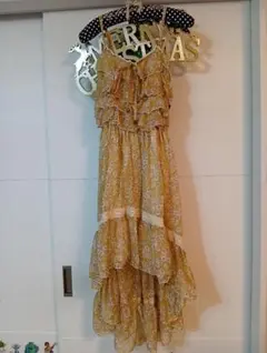 Liz Lisa フリル花柄キャミワンピース　リズリサ