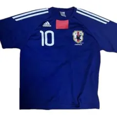 サッカー日本代表ユニフォーム2002日韓W杯 中山雅史 10番 Lサイズ