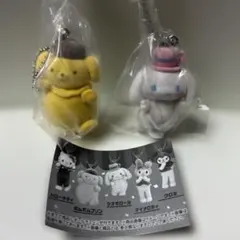 サンリオ ミニチュアチャーム ライブキャラクター ポムポムプリン シナモロール