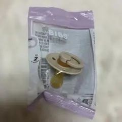 [新品未使用]BIBS おしゃぶり ラテックス　6〜18ヶ月用　バニラのサムネイル