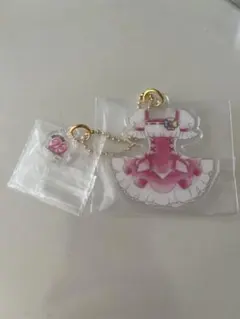 プリキュア 一番くじ コスチュームアクリルチャーム キュアピーチ 【いいね不要】